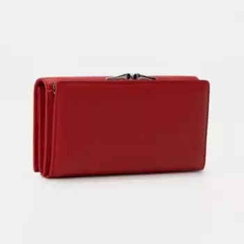 Кошелёк на магнитах, цвет красный