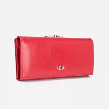 Кошелёк женский на магнитах, цвет красный