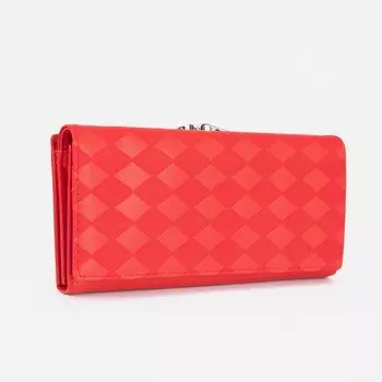 Кошелёк на магнитах, цвет красный