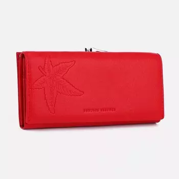 Кошелёк на магнитах, цвет красный