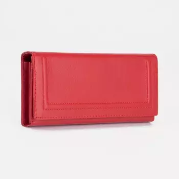 Кошелёк на магнитах, цвет красный