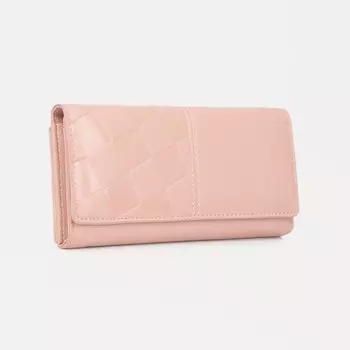 Кошелёк на магнитах, цвет пудра