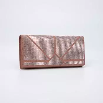 Кошелёк на магнитах, цвет розовый