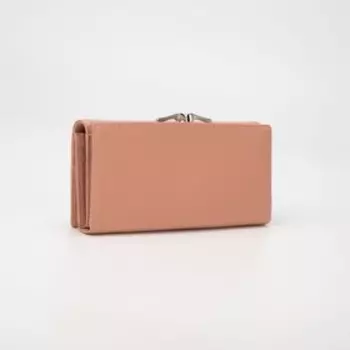 Кошелёк на магнитах, цвет розовый