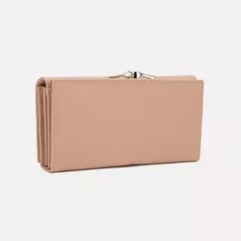 Кошелёк на магнитах, цвет розовый