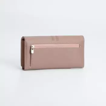 Кошелёк на магнитах, цвет розовый