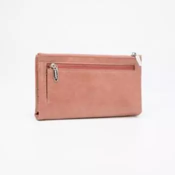 Кошелёк на магнитах, цвет розовый