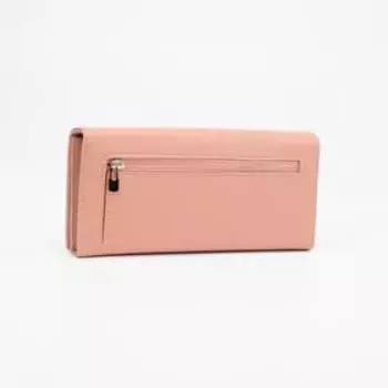 Кошелёк на магнитах, цвет розовый