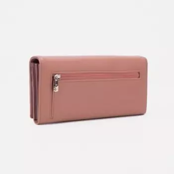 Кошелёк женский на магнитах, цвет розовый