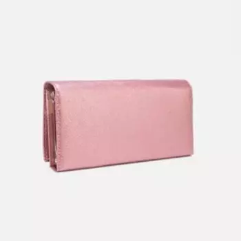 Кошелёк женский на магнитах, цвет розовый