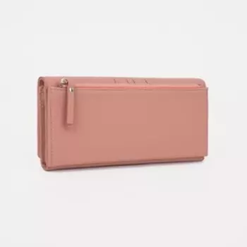 Кошелёк на магнитах, цвет розовый