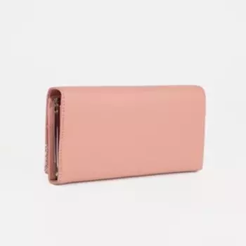 Кошелёк на магнитах, цвет розовый