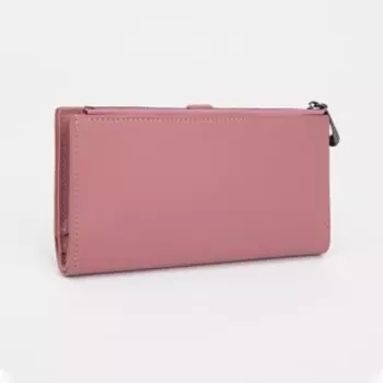 Кошелёк на магнитах, цвет розовый