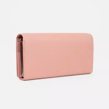 Кошелёк женский на магнитах, цвет розовый