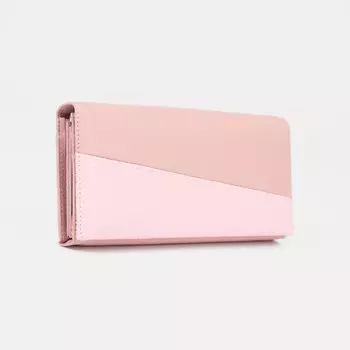 Кошелёк на магнитах, цвет розовый