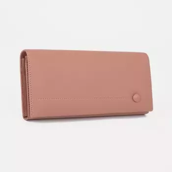 Кошелёк на магнитах, цвет розовый