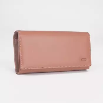 Кошелёк женский на магнитах, цвет розовый