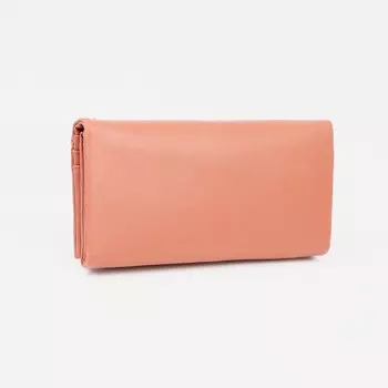 Кошелёк на магнитах, цвет розовый