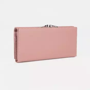 Кошелёк на магнитах, цвет розовый