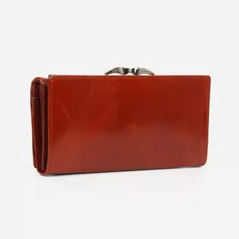 Кошелёк на магнитах, цвет рыжий