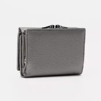 Кошелёк на магнитах, цвет серый