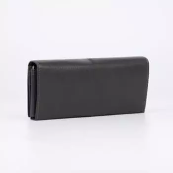 Кошелёк на магнитах, цвет серый