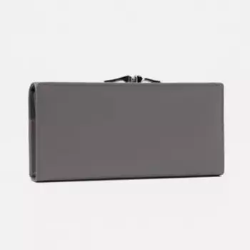 Кошелёк на магнитах, цвет серый