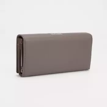 Кошелёк на магнитах, цвет серый