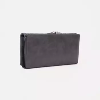 Кошелёк на магнитах, цвет серый