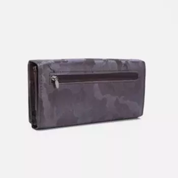 Кошелёк на магнитах, цвет серый