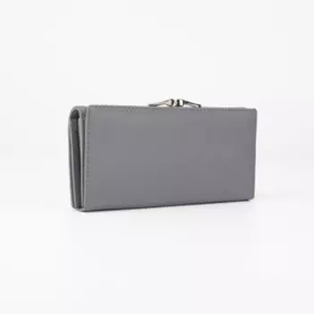 Кошелёк на магнитах, цвет серый