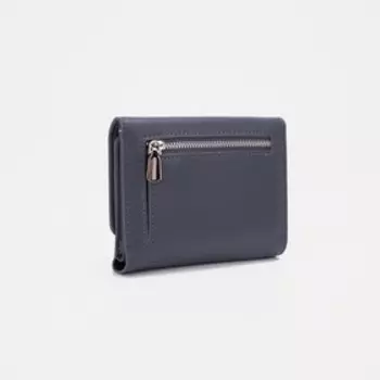 Кошелёк на магнитах, цвет серый