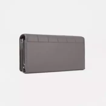 Кошелёк на магнитах, цвет серый