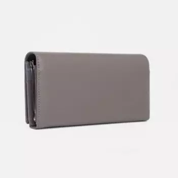 Кошелёк на магнитах, цвет серый