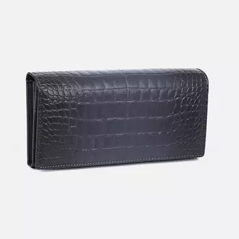 Кошелёк женский на магнитах, цвет серый