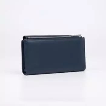 Кошелёк на магнитах, цвет синий