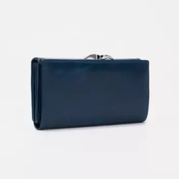 Кошелёк на магнитах, цвет синий