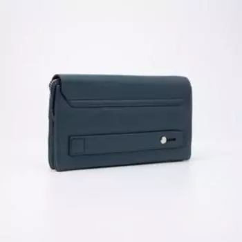 Кошелёк женский на магнитах, цвет синий