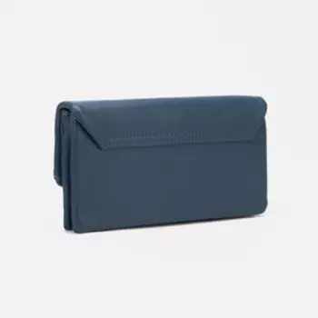 Кошелёк женский на магнитах, цвет синий