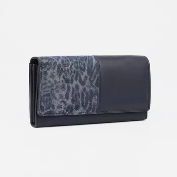 Кошелёк на магнитах, цвет синий