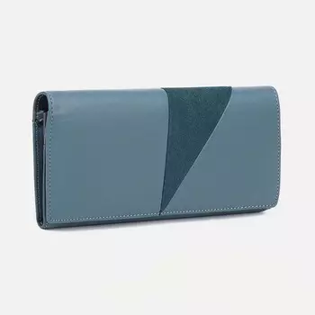 Кошелёк женский на магнитах, цвет синий