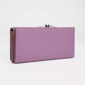 Кошелёк на магнитах, цвет сиреневый