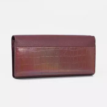 Кошелёк на магнитах, цвет тёмно-розовый