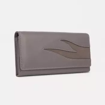 Кошелёк на магнитах, цвет тёмно-серый