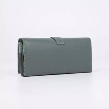 Кошелёк на магнитах, цвет зелёный