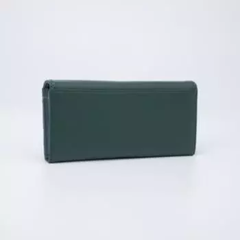 Кошелёк на магнитах, цвет зелёный