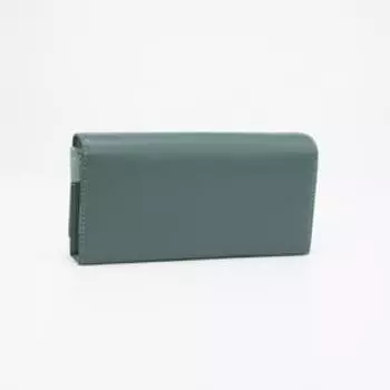 Кошелёк на магнитах, цвет зелёный