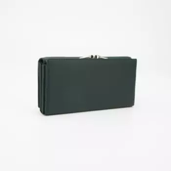 Кошелёк на магнитах, цвет зелёный