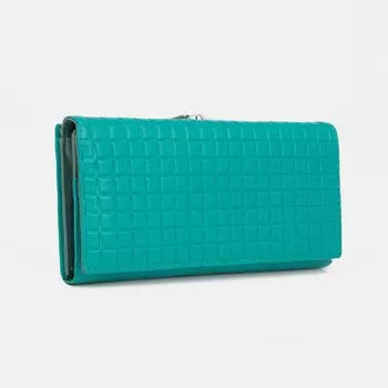 Кошелёк на магнитах, цвет зелёный