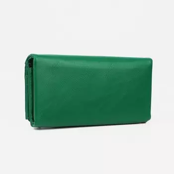 Кошелёк на магнитах, цвет зелёный